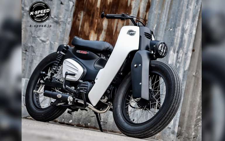 K Speed Modifies Tokyo Street Honda Super Cub Motorcycle Daily Luxury