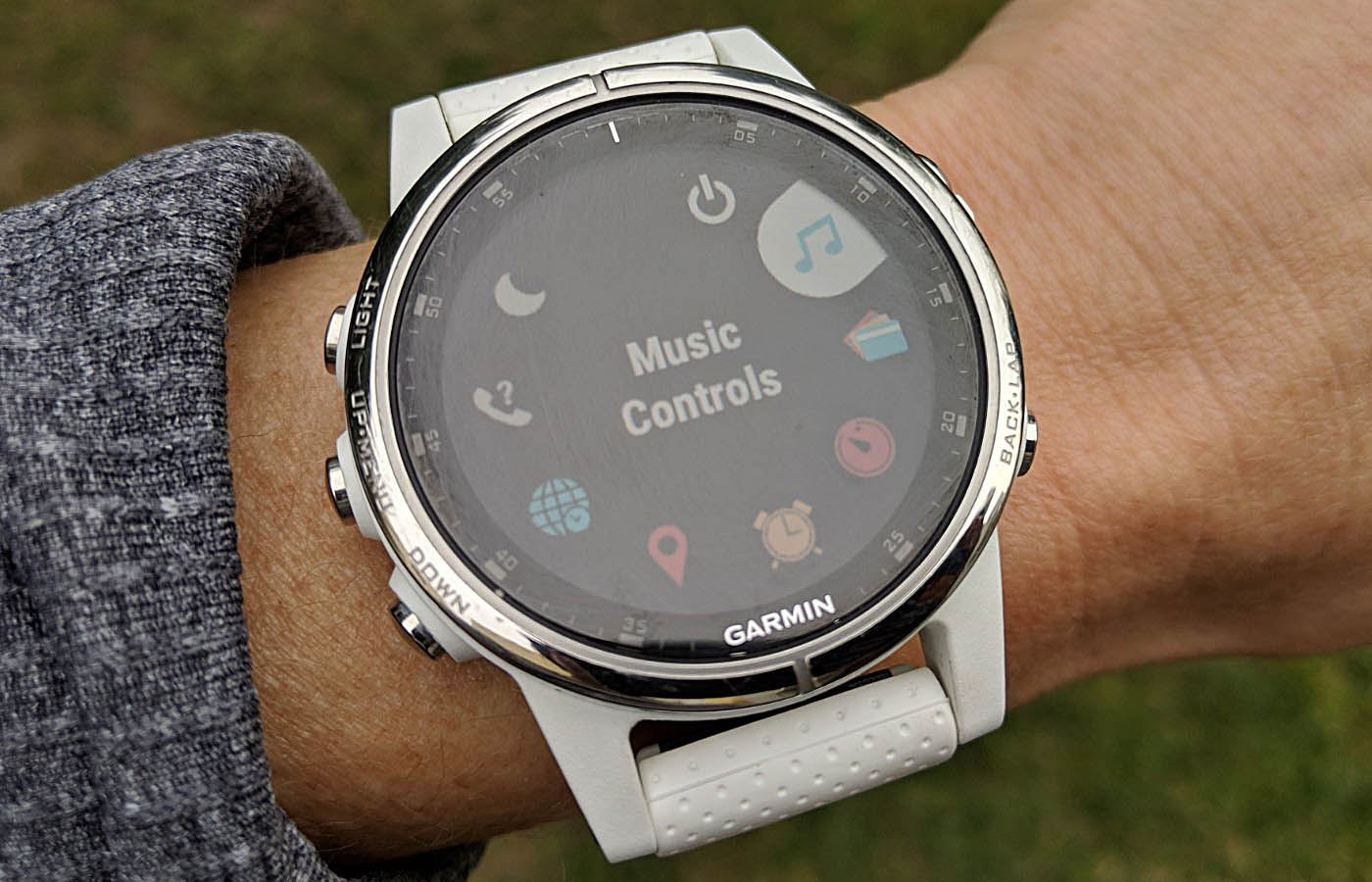 fenix 5s on wrist