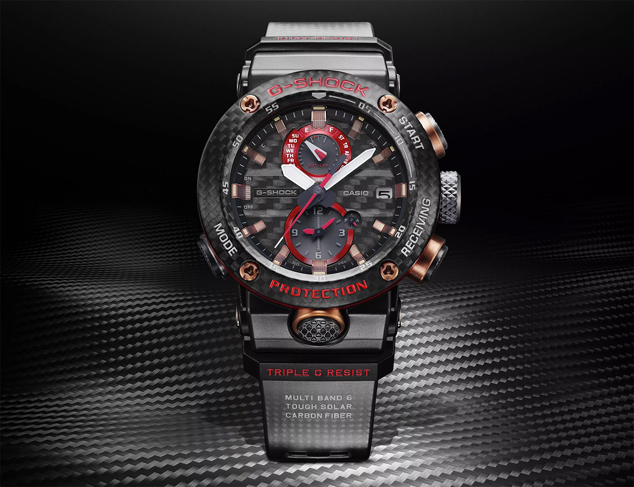 Limited Edition G-Shock Gravitymaster Carbon Core Black Red - DadLife ...