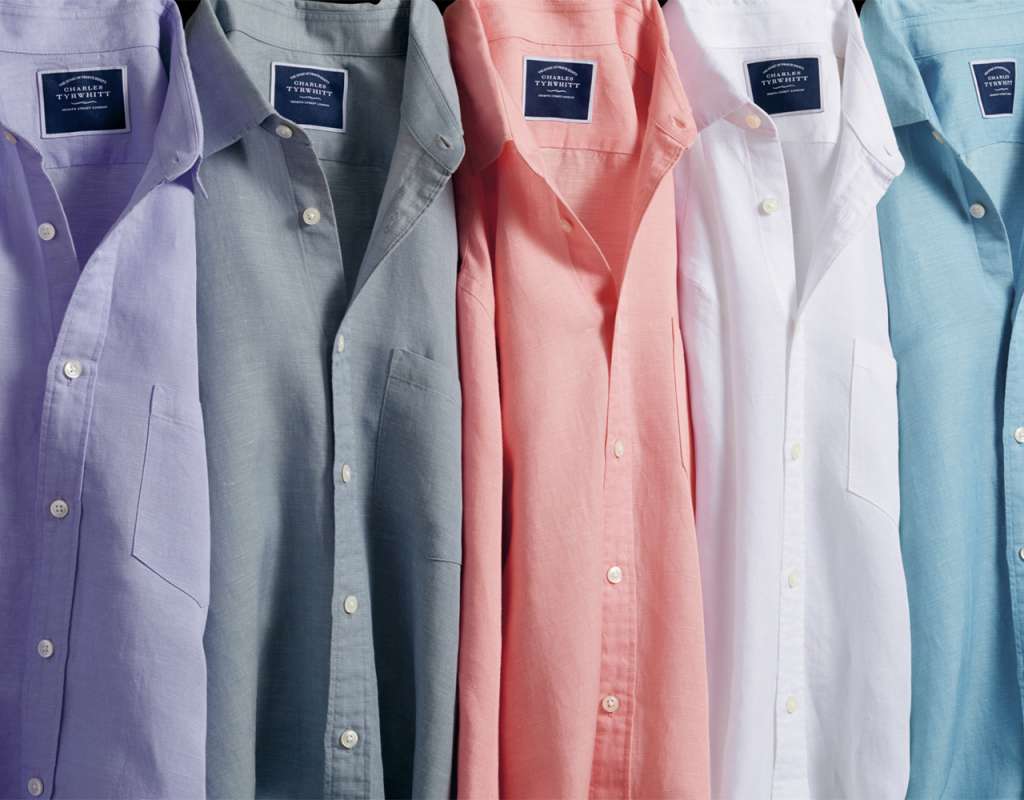 Tyrwhitt cool cotton shirts and wrinkle free linen pants wardrobe