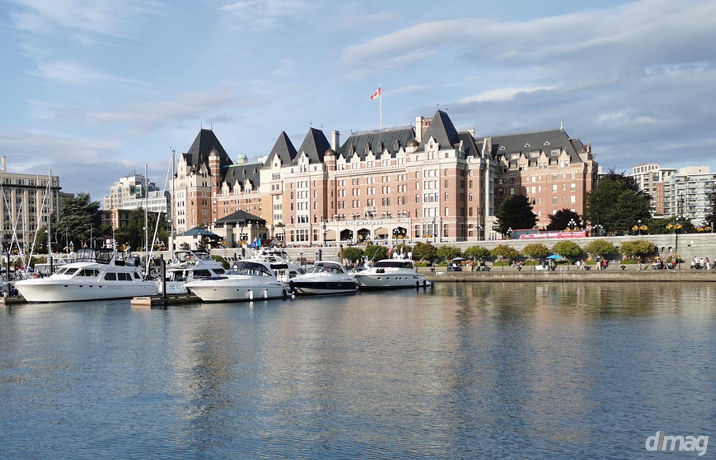 The Fairmont Empress in Victoria, British Columbia Luxury hotel