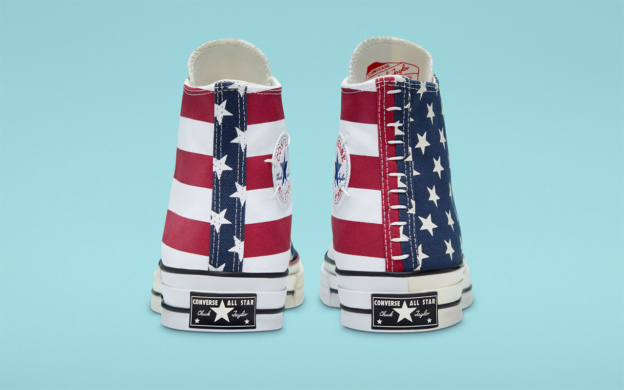 Converse Chuck 70 gives the Stars and 