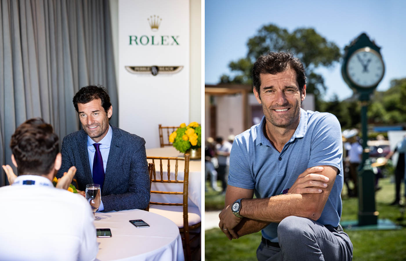 Mark webber outlet rolex