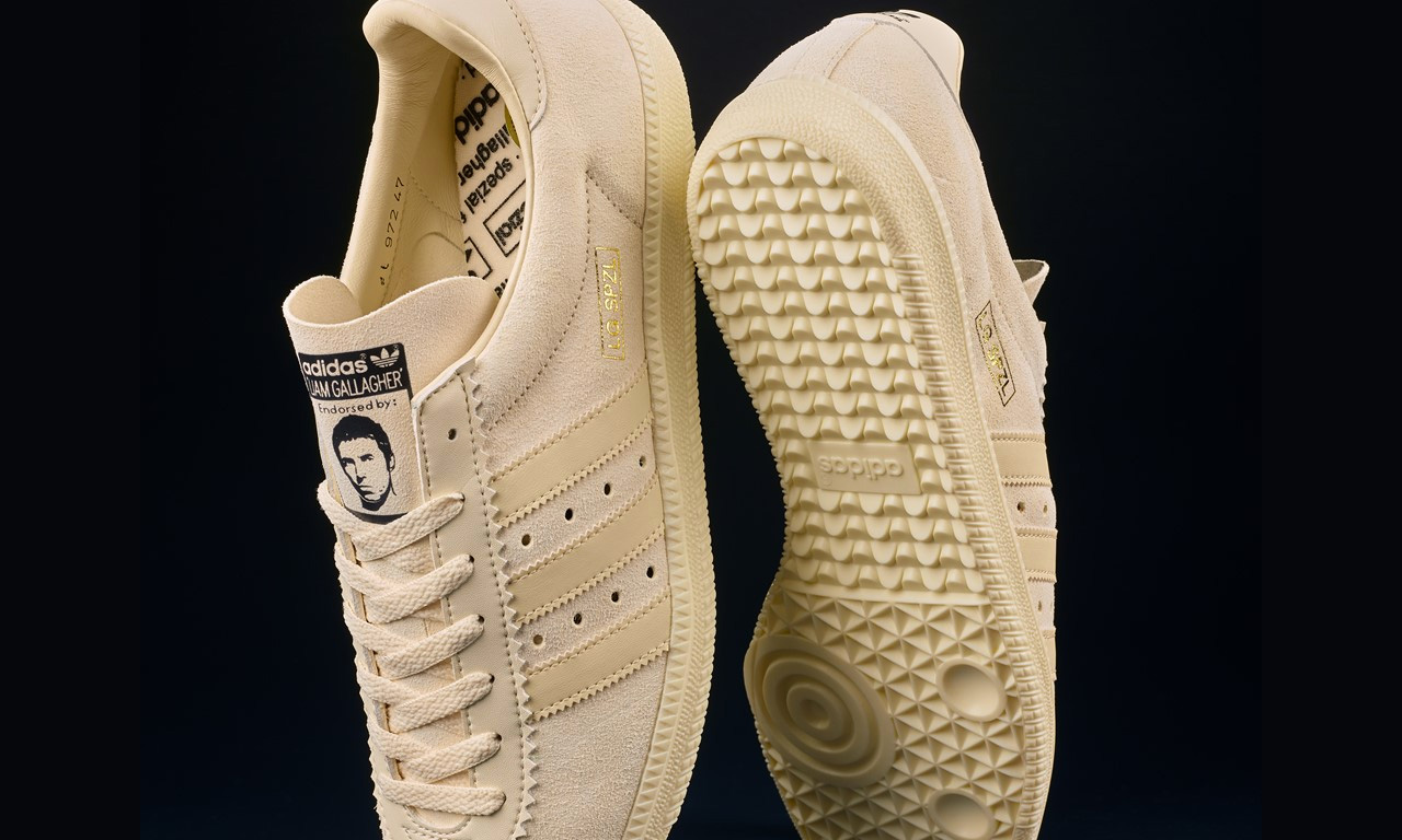 Adidas Liam Gallagher Collab for Limited Edition LG SPZL Sneakers - dlmag