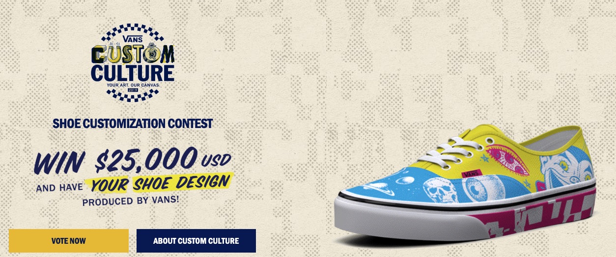 vans custom culture vote