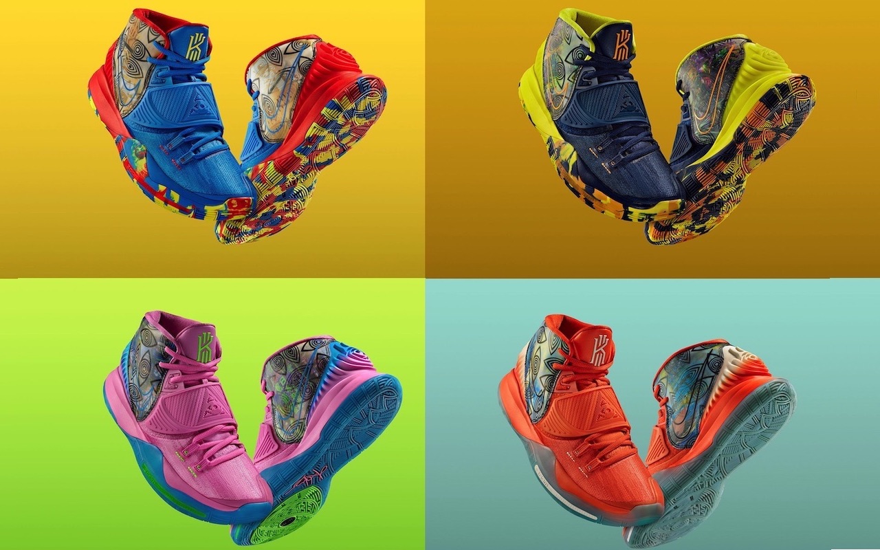 Nike Kyrie 6 CNY GS CQ5820 001 Niños Zapatos de