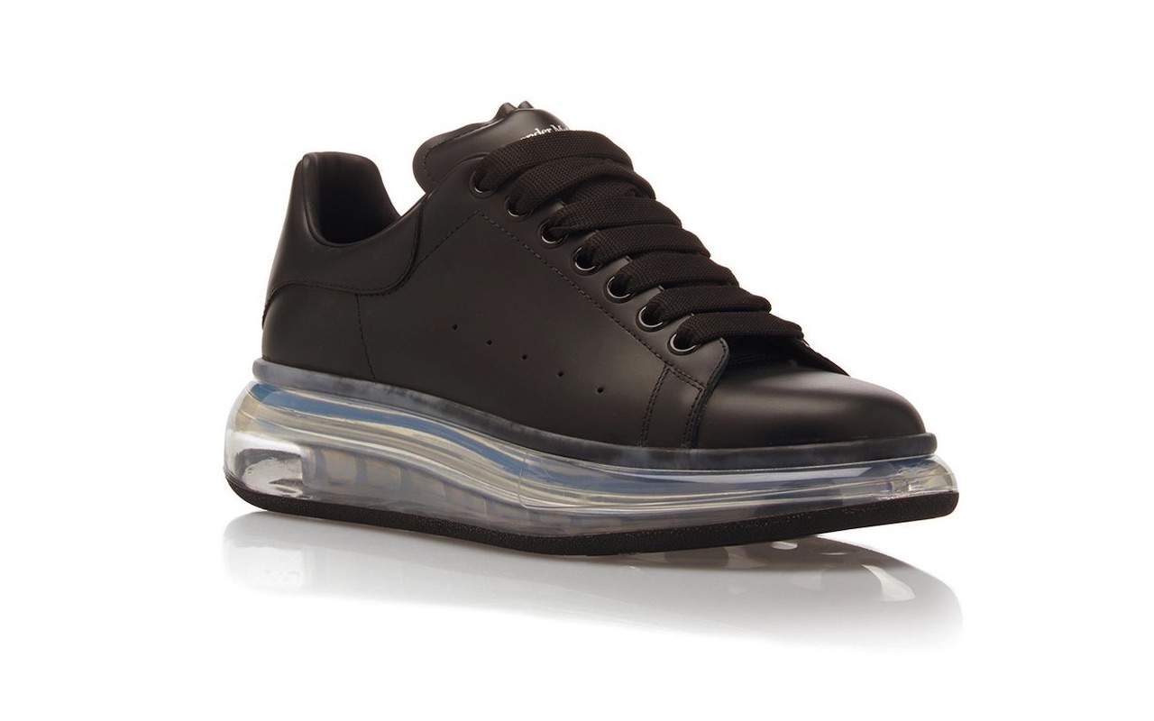 trainers with air bubbles