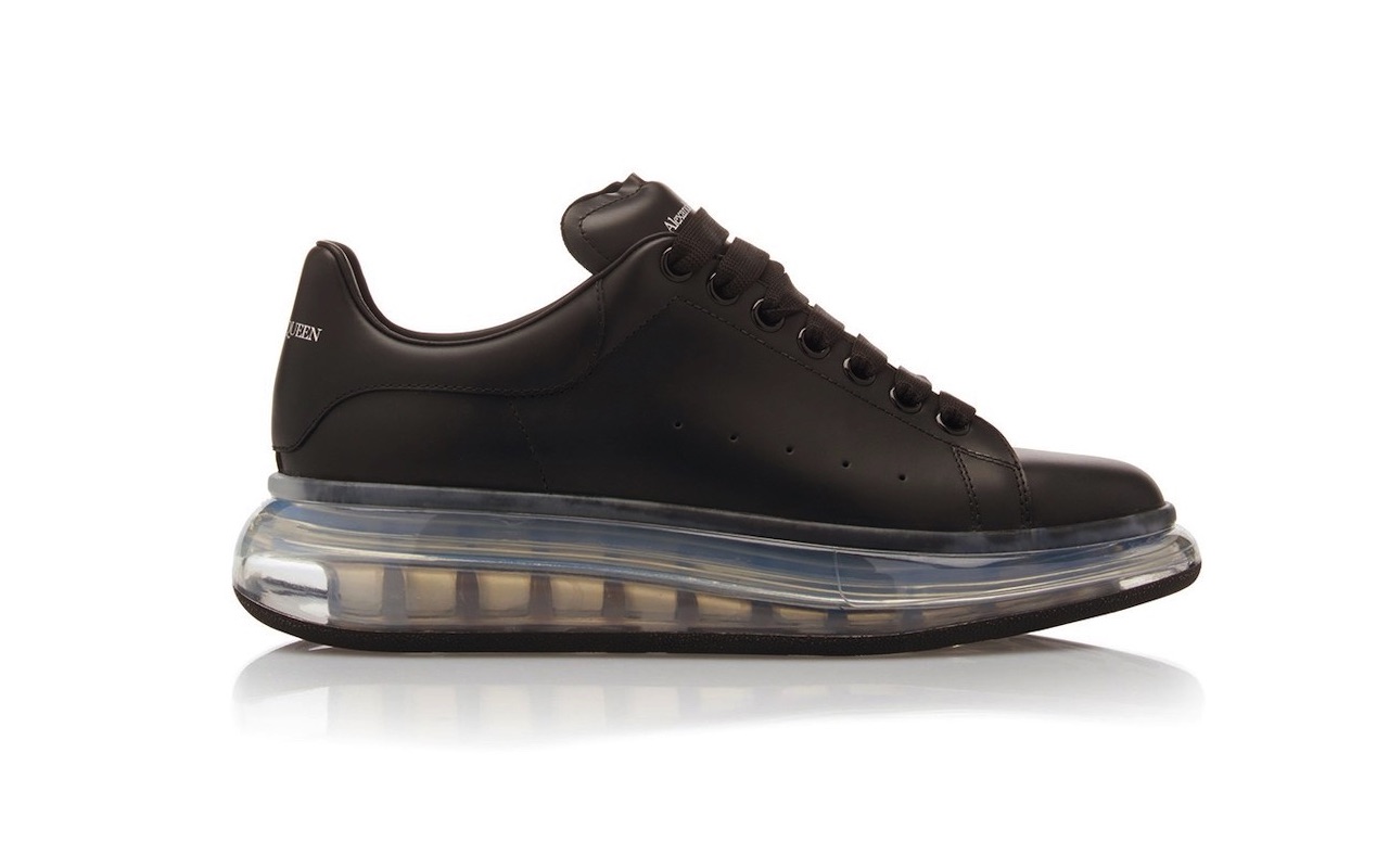 Alexander McQueen Air Bubble Sole Leather Sneakers introduced - DadLife ...