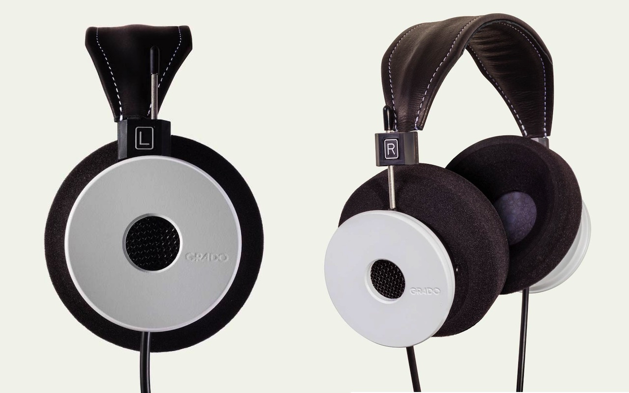 Hand Built Limited Grado Labs White Headphones