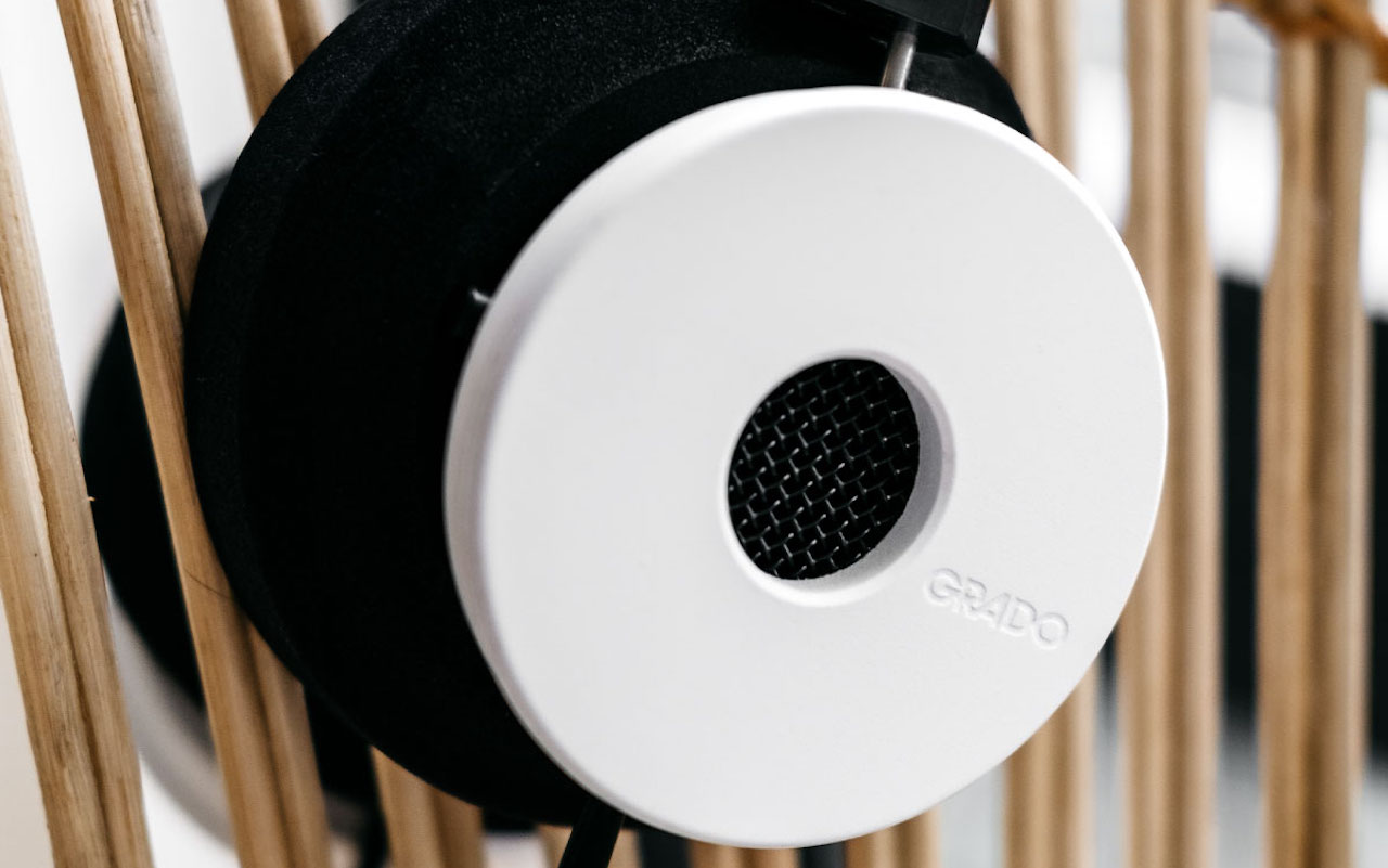 Hand Built Limited Grado Labs White Headphones