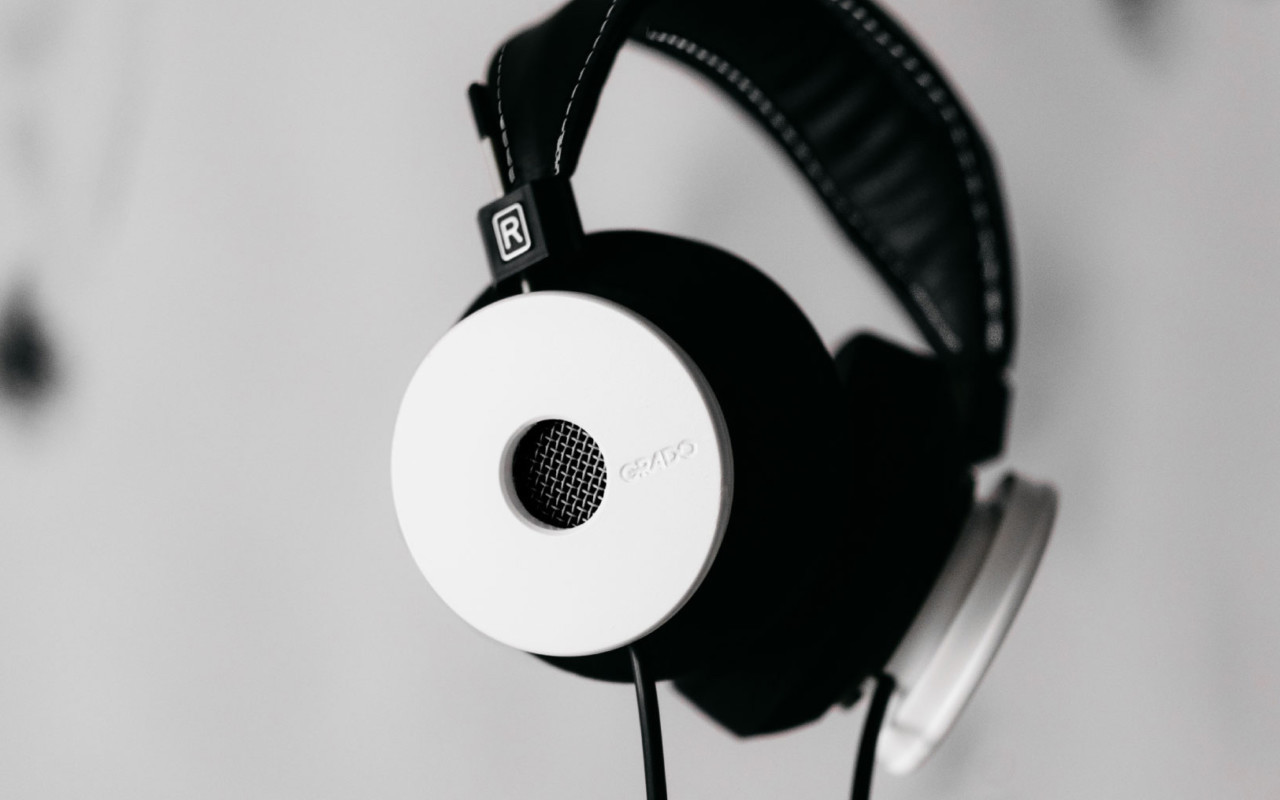 Hand Built Limited Grado Labs White Headphones