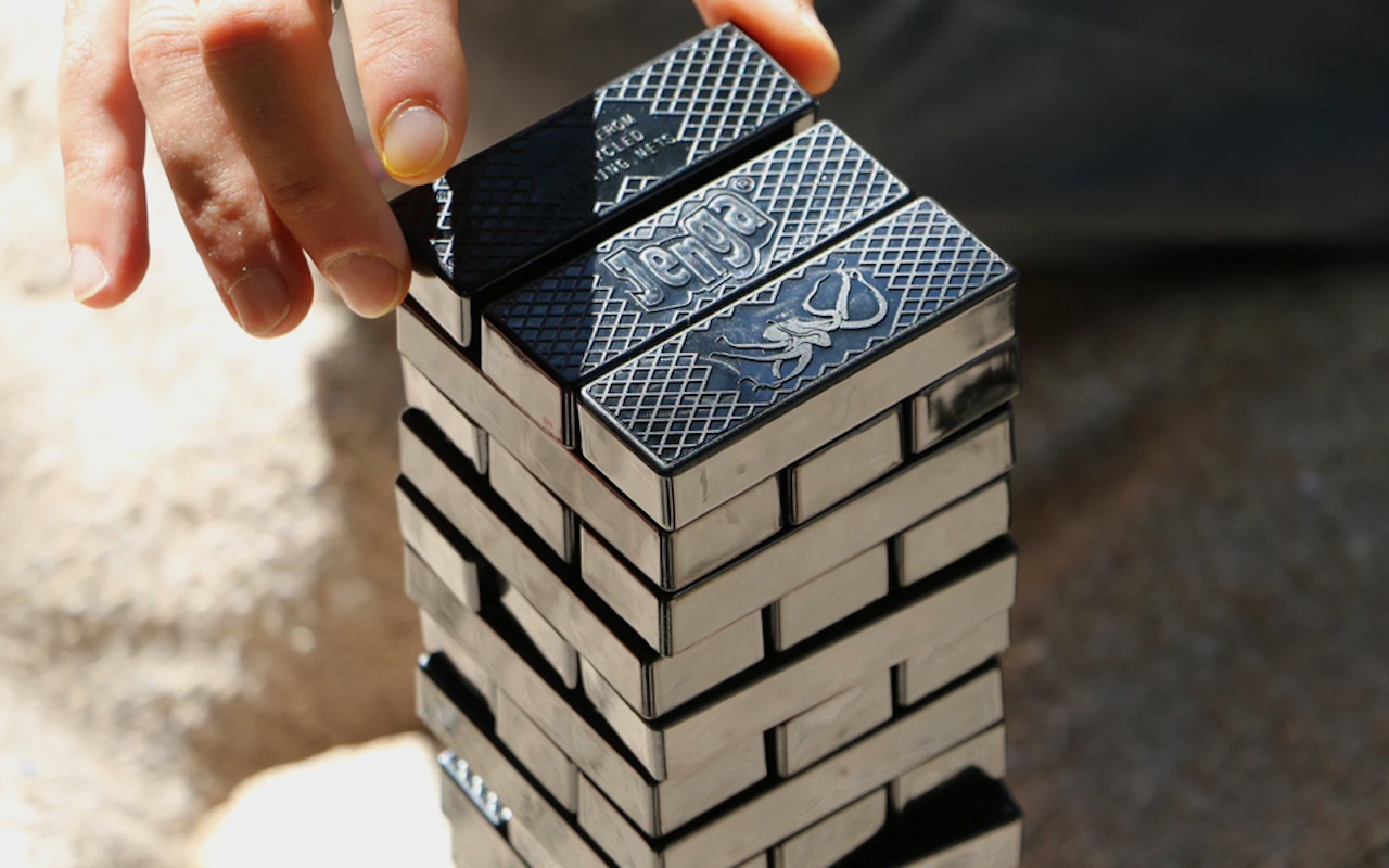 Recycled Fishing Nets Jenga Game Ocean