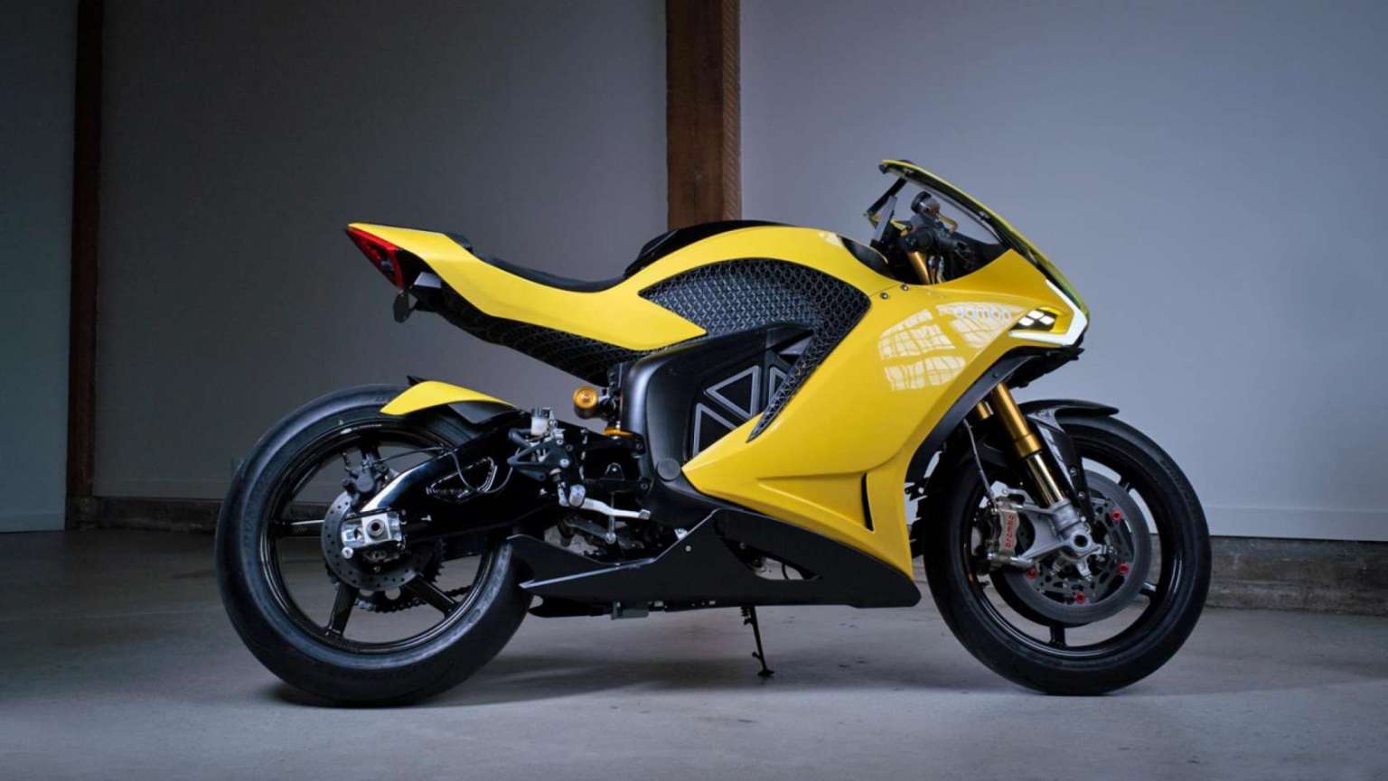 The Damon Hypersport Pro is probably the safest electric motorcycle in