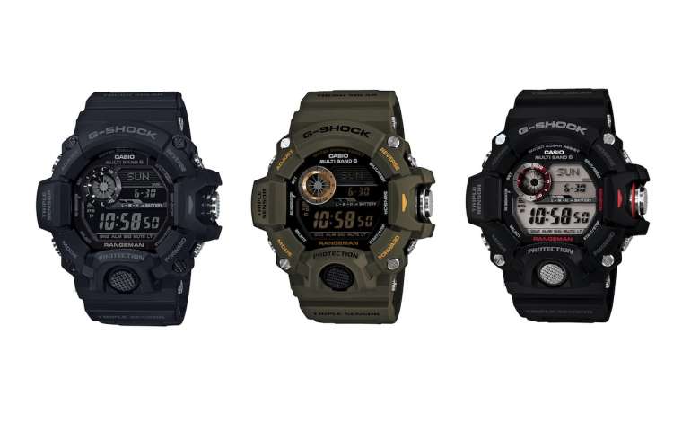 Casio Master of G Series adds the Mudmaster, Rangeman G-SHOCK watches ...