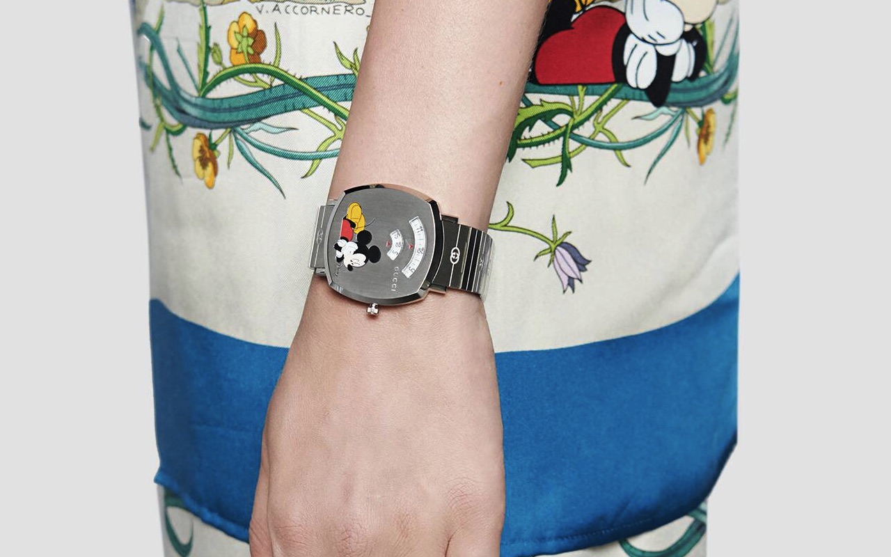 gucci watch mickey