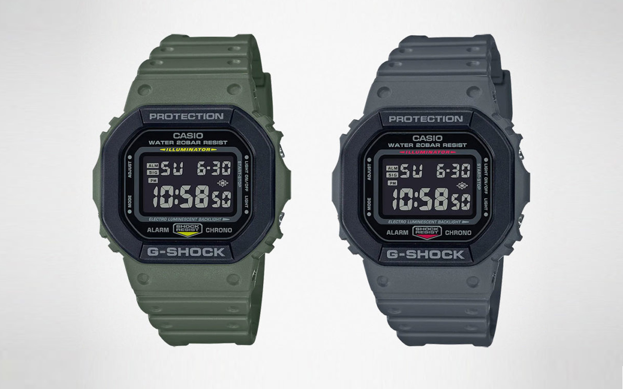Casio Reveals G-SHOCK Street Utility Military Series Timepieces ...