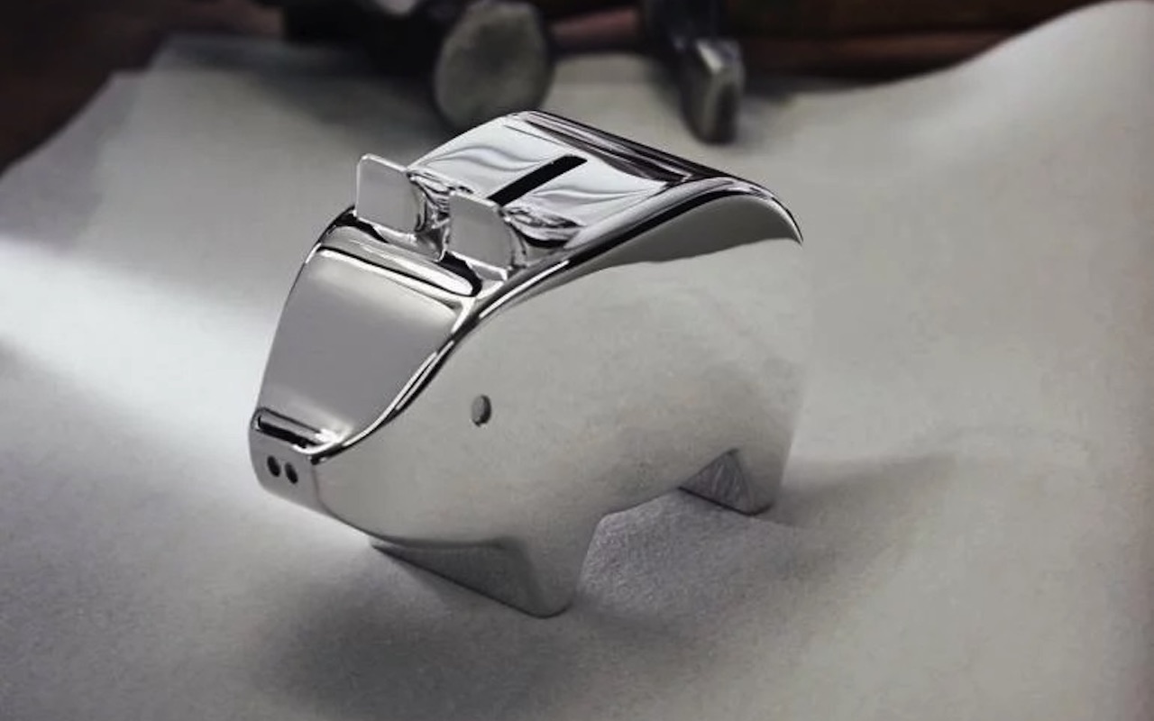 Sterling Silver Piggy Bank