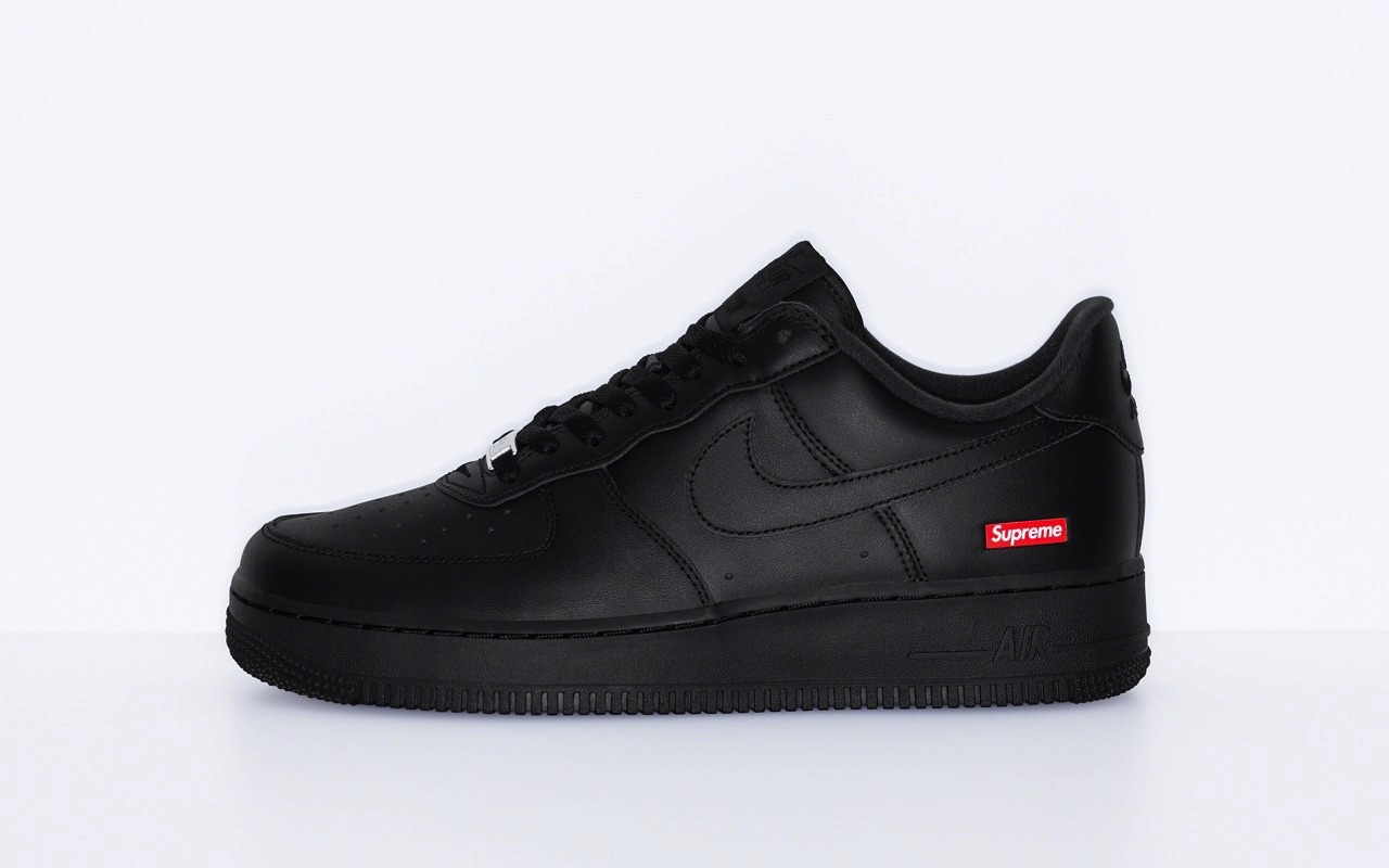 Supreme x Nike Air Force 1 debuts with simplicity and timeless design