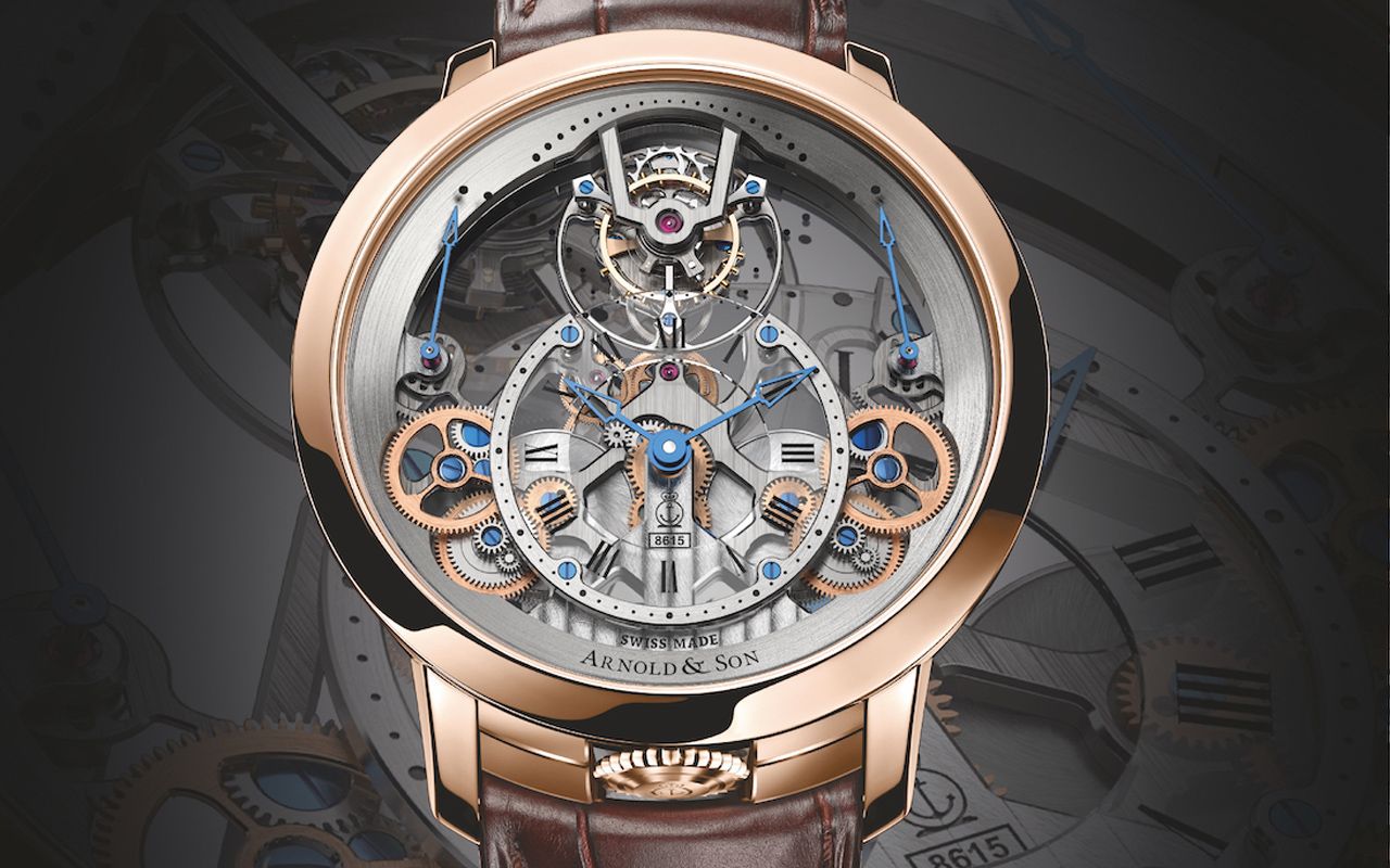 Time Pyramid Tourbillon by Arnold & Son adorns 3D pyramidlike dial dlmag