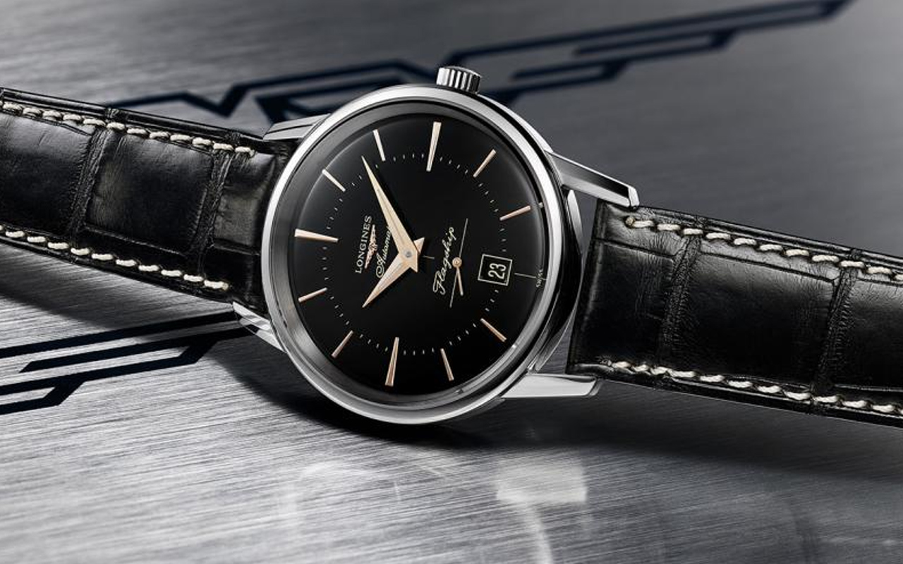 Longines new Flagship Heritage comes in a black dial dlmag