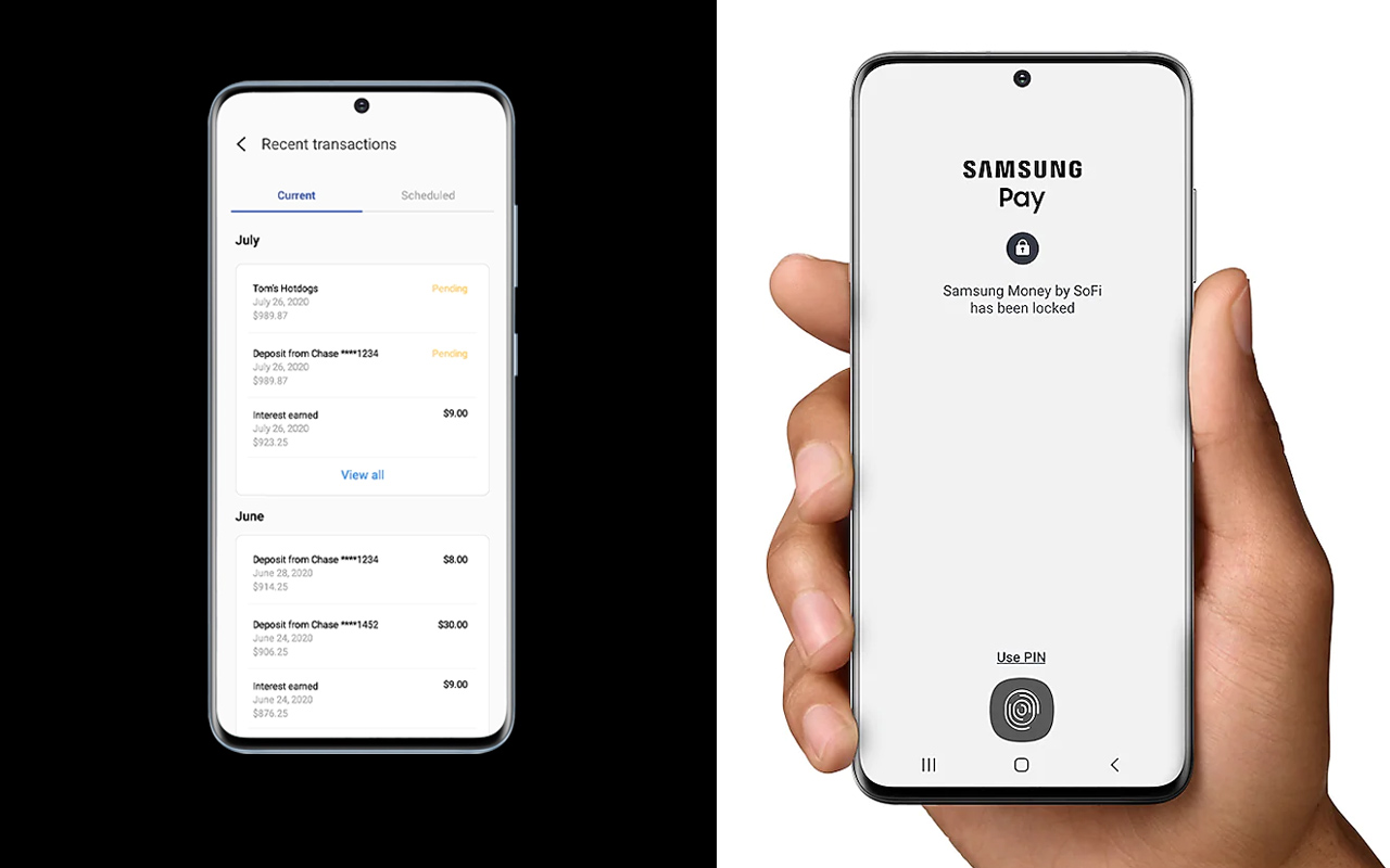 Samsung Money by Sofi - debit card linked to Samsung Pay - dlmag