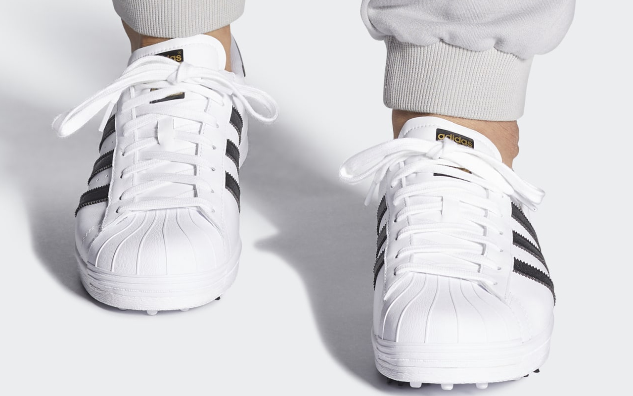 adidas gives Superstar shoes a spiked makeover for golfers - dlmag