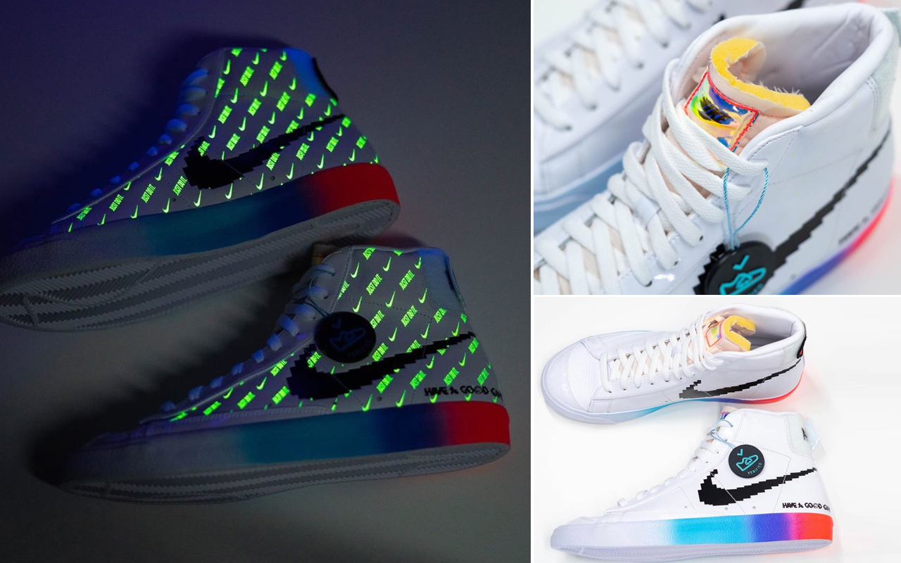 pixel nike blazers