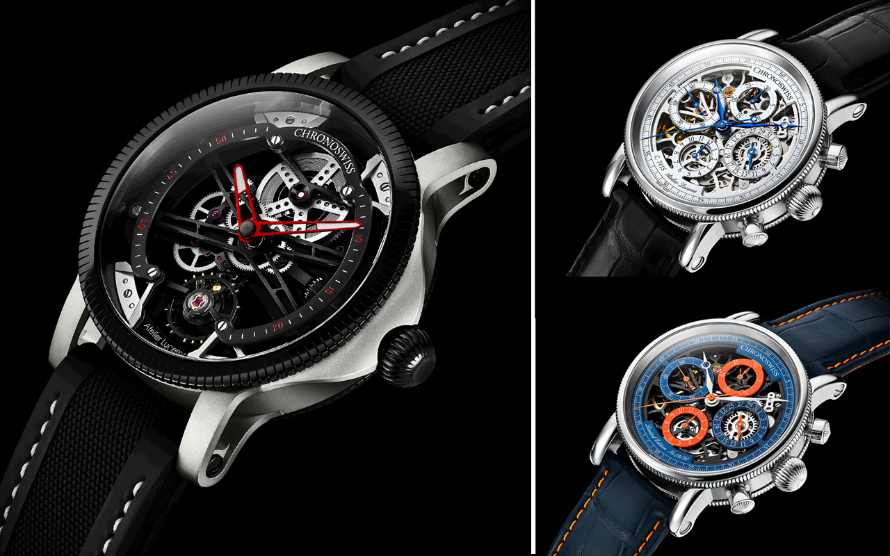 Chronoswiss introduces limited edition skeletonized SkelTec and Opus ...