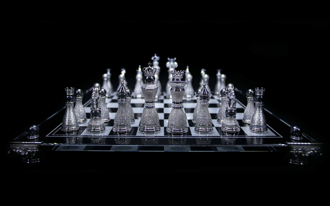 Bling on Instagram: “Royal Diamond Chess Set The Royal Diamond
