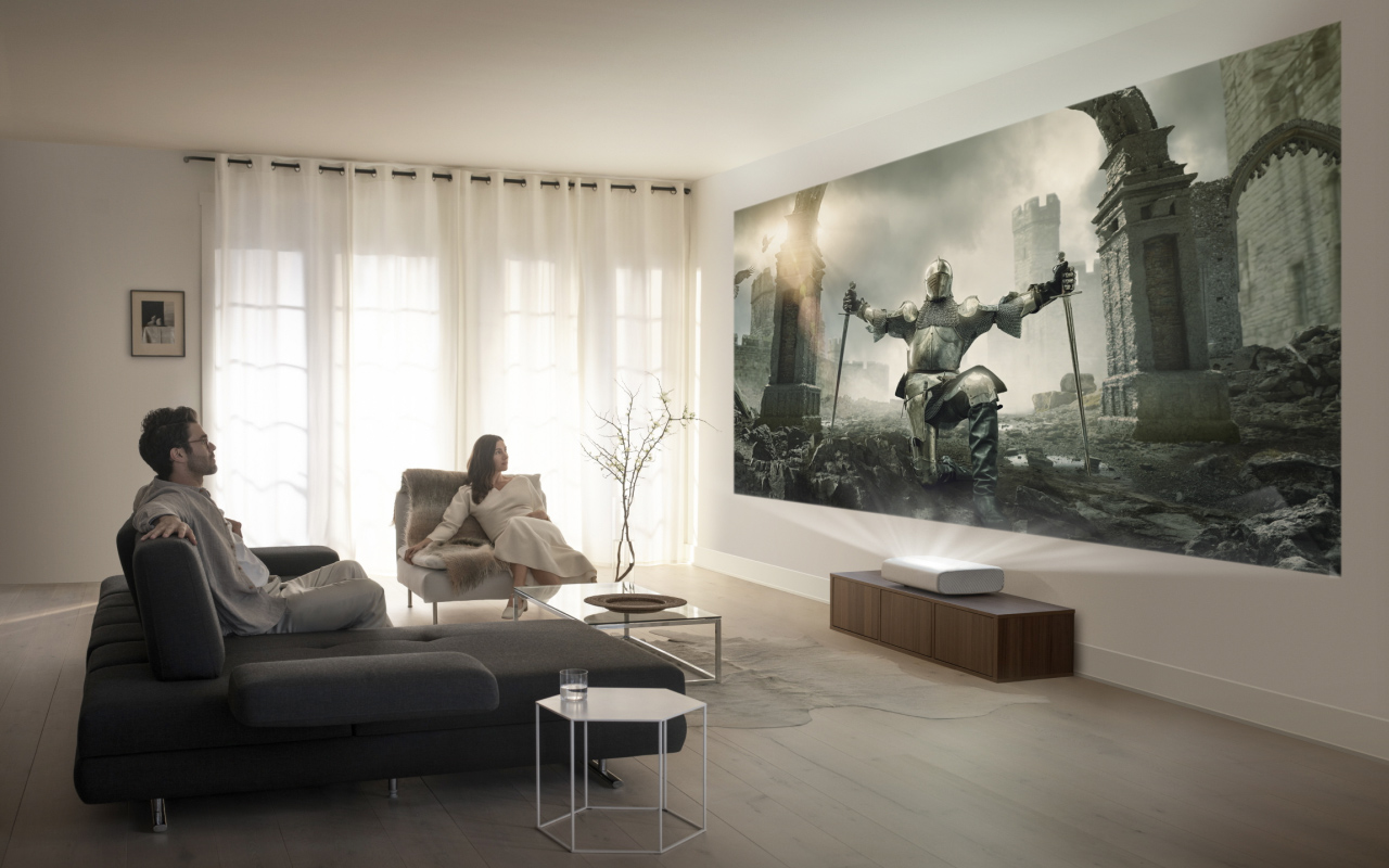 Samsung debuts Premiere - 4K ultra-short throw laser projector - dlmag