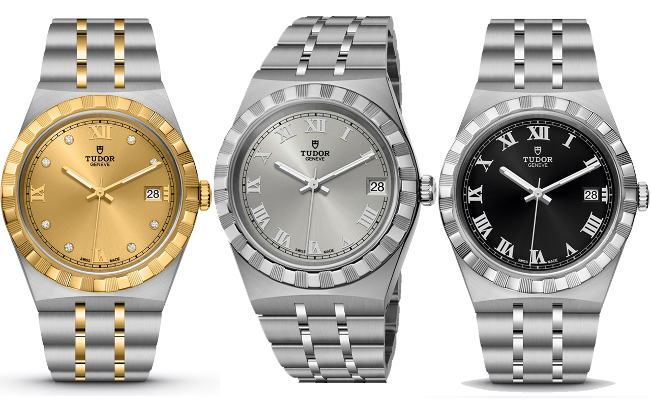 2020 Tudor Royal watches drop with integrated bracelet, notched bezel ...