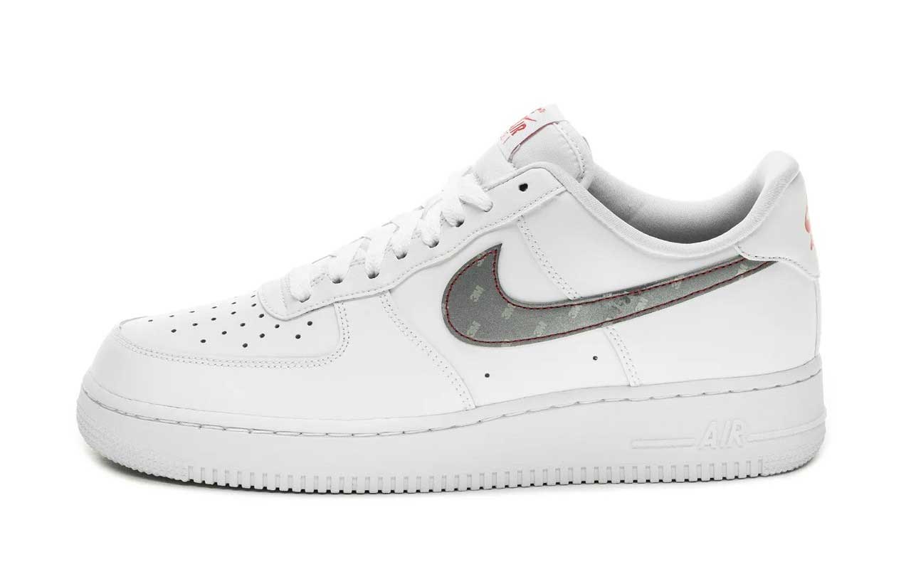 Nike x 3M Air Force 1 “Silver” features 