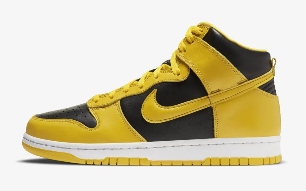 Black and Yellow Dunk High “Varsity to launch on Dec 9 - dlmag