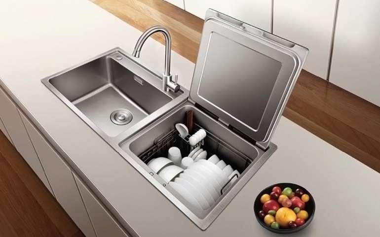 Fotile 3-in-1 dishwasher actually fits in your kitchen sink - Daily Luxury