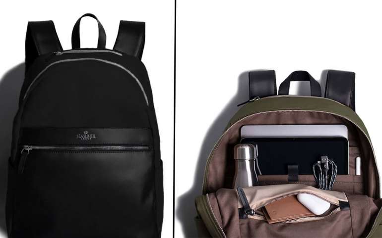 Harber London Office Backpack is crafted for eco-conscious urban ...