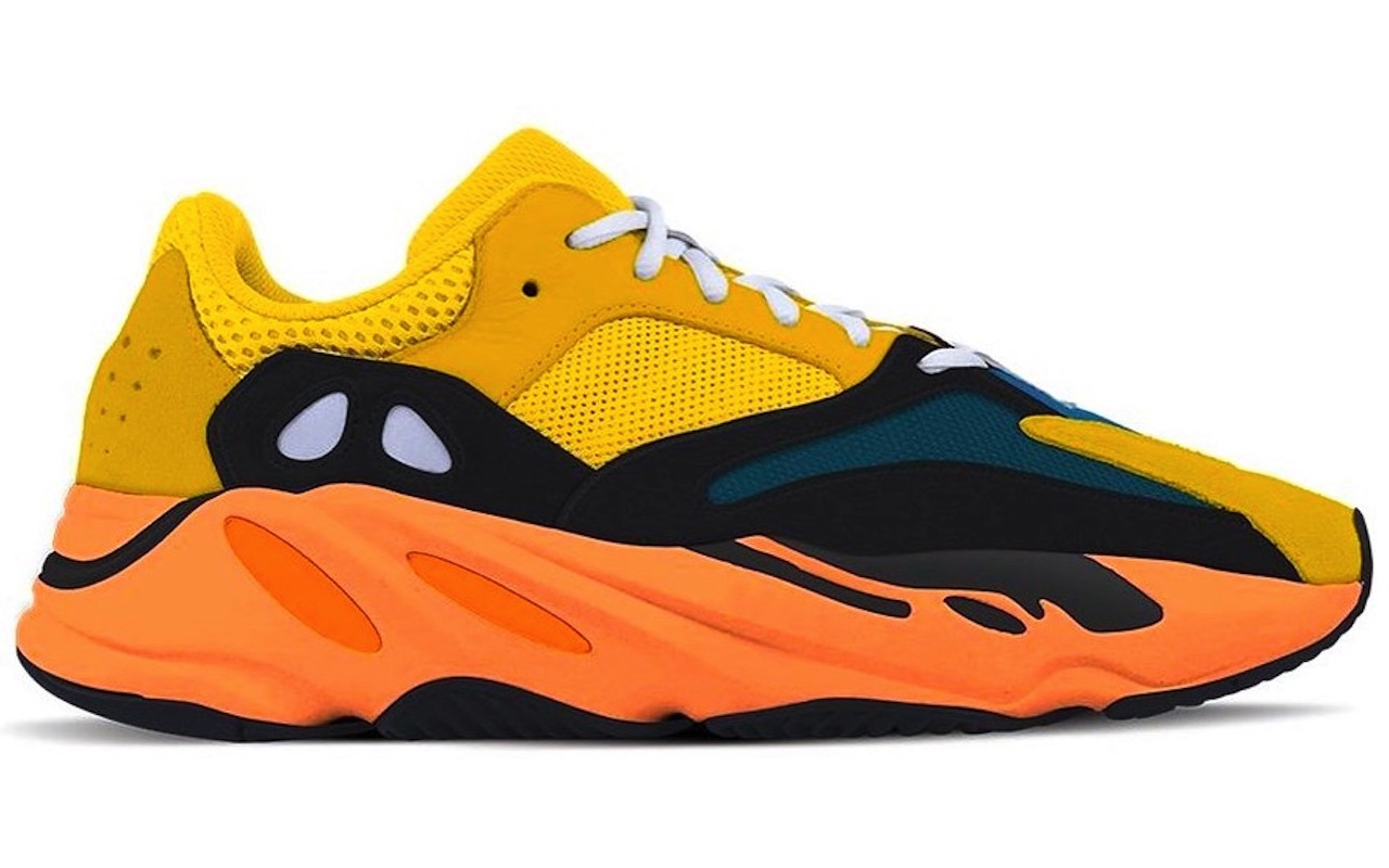 yeezy wave runner orange