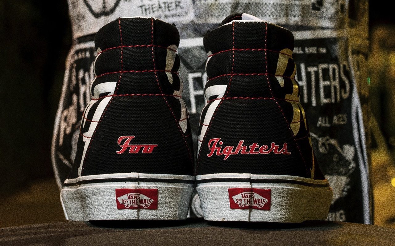 foo fighters shoes vans