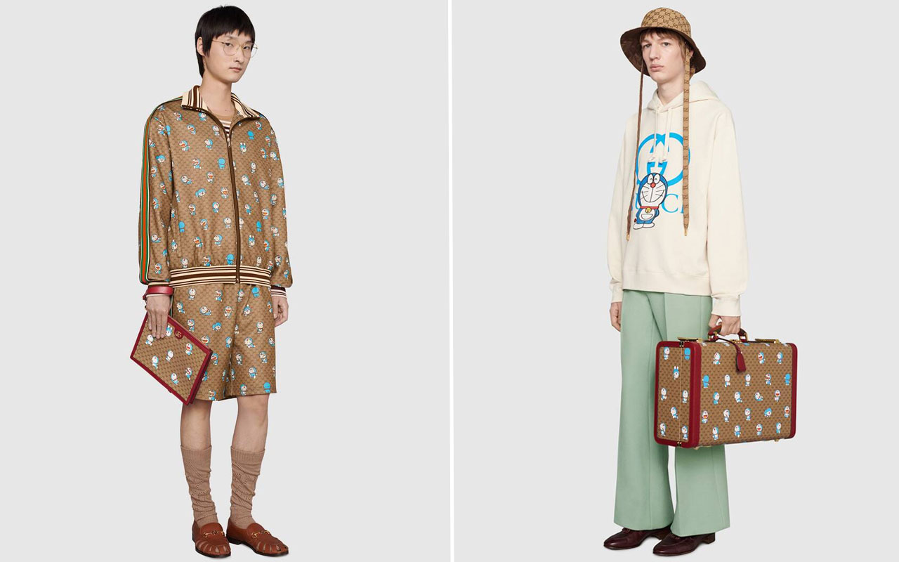 Gucci x Doraemon capsule collection reveals manga-inspired fashion ...