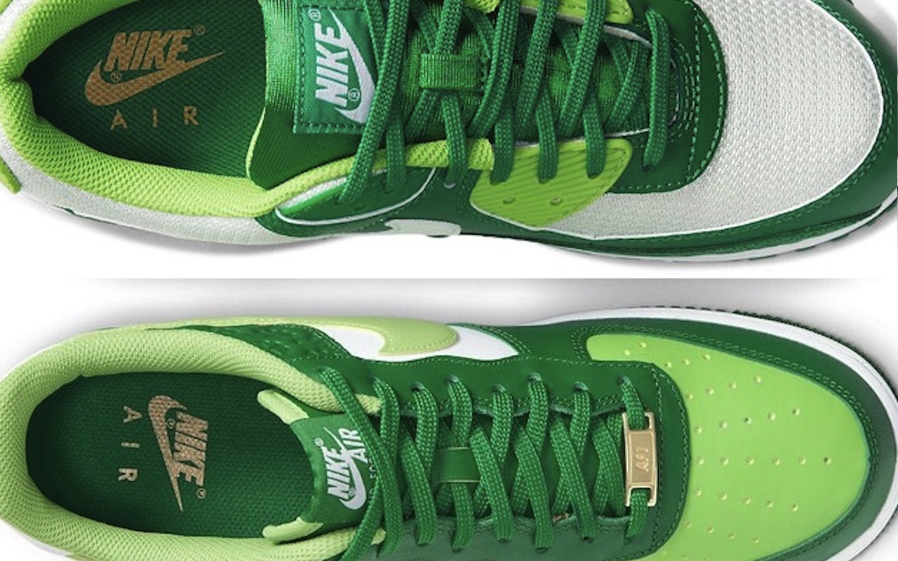 Nike Air Force 1 Nike Air Max 90 St. Patrick’s Day Shoes