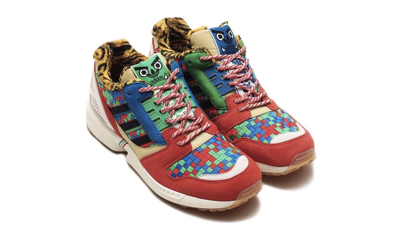 atmos Tokyo adidas Originals Setsubun Pack ZX 8000 and ZX 2K BOOST. copy