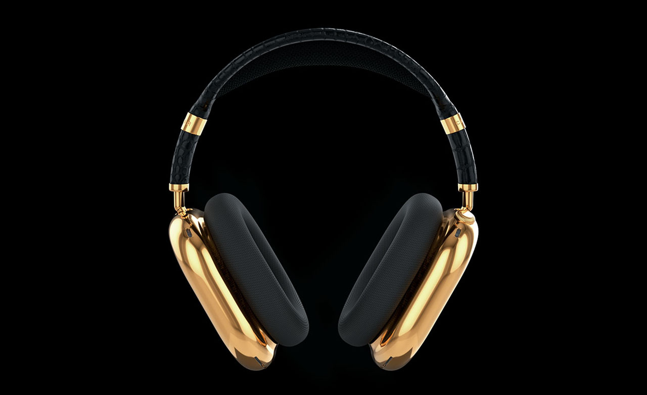 Caviar Max Golden headphones take opulence to the next level -