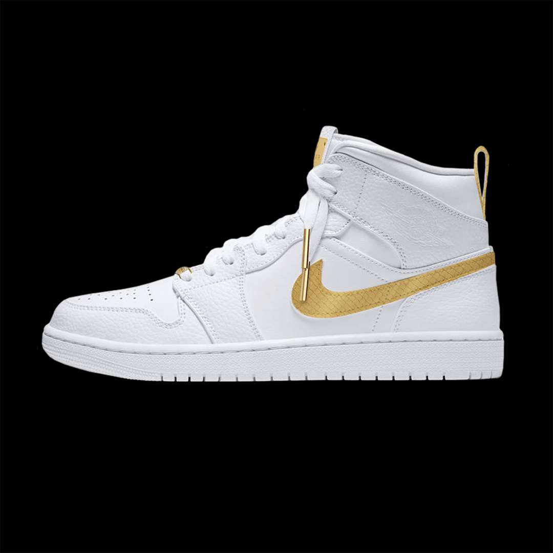 Caviar's Victory Gold Nike Air Jordan Gold hightops are true to their ...