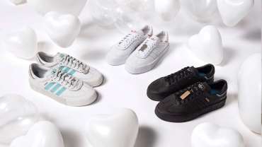 Adidas Sambarose Shoes with Swarovski Crystals