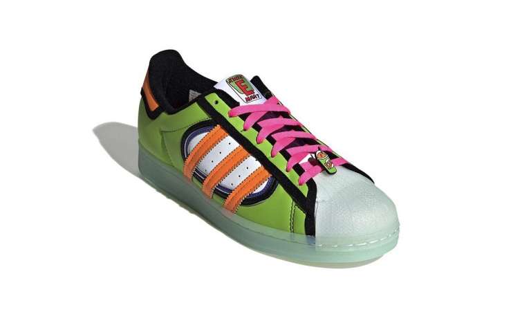 The Simpsons x Adidas Superstar Squishee, Adidas ZX 1000 Flaming Moes ...