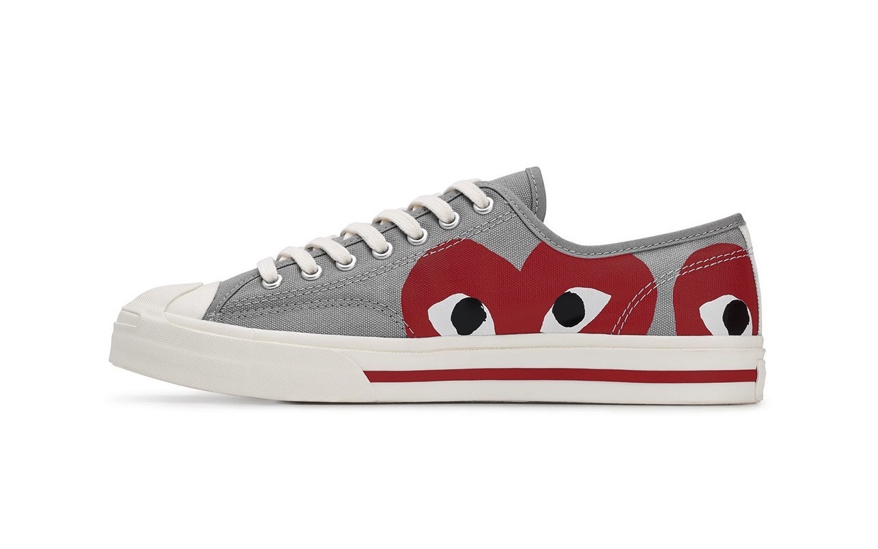 COMME des PLAY x Converse Jack almost available -