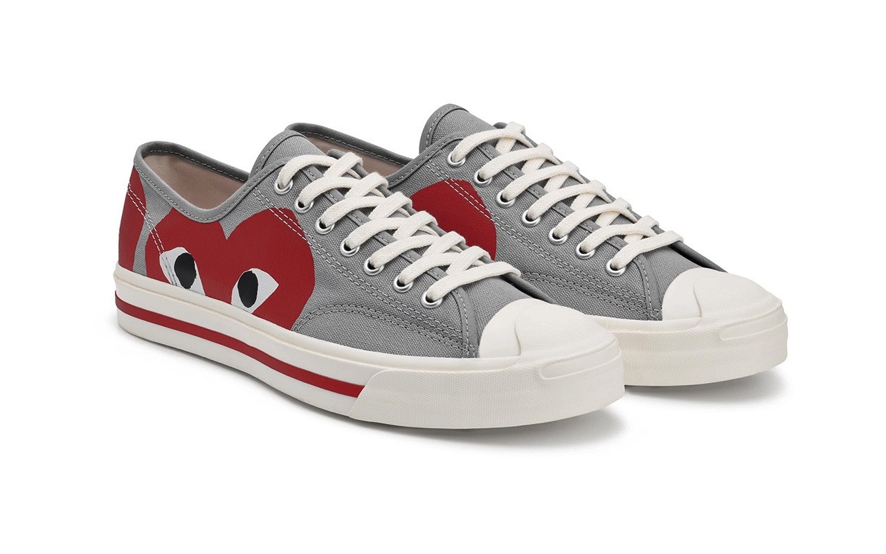 COMME des GARCONS PLAY x Converse Jack 