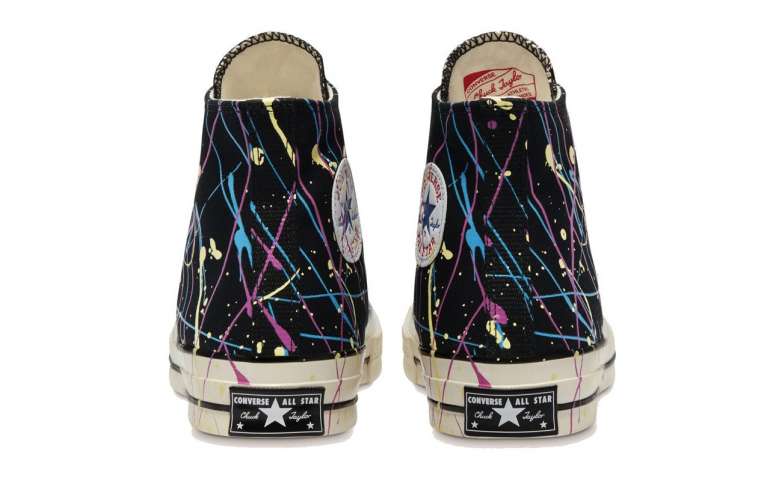 archive paint splatter chuck 70 high top