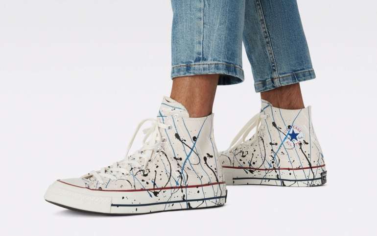 archive paint splatter chuck 70 high top