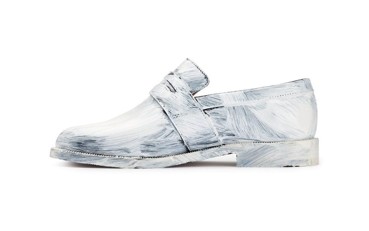 Maison Margiela Painted Tabi Loafers Launch