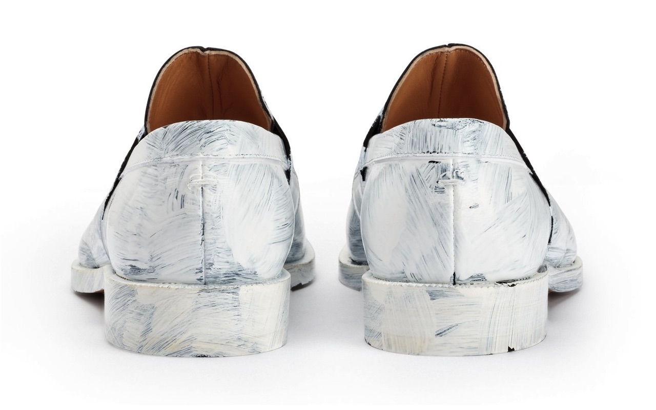 Maison Margiela Painted Tabi Loafers Price